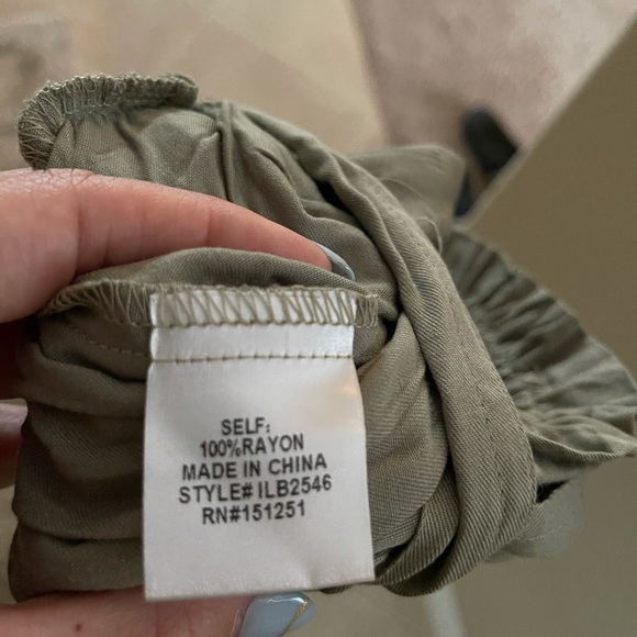 NWT Green pants size large - Picture 6 of 6